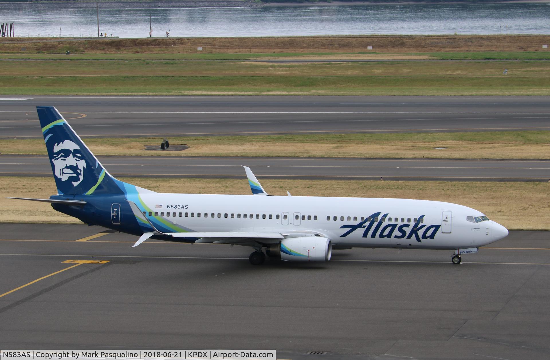 N583AS, 2007 Boeing 737-890 C/N 35681, Boeing 737-800