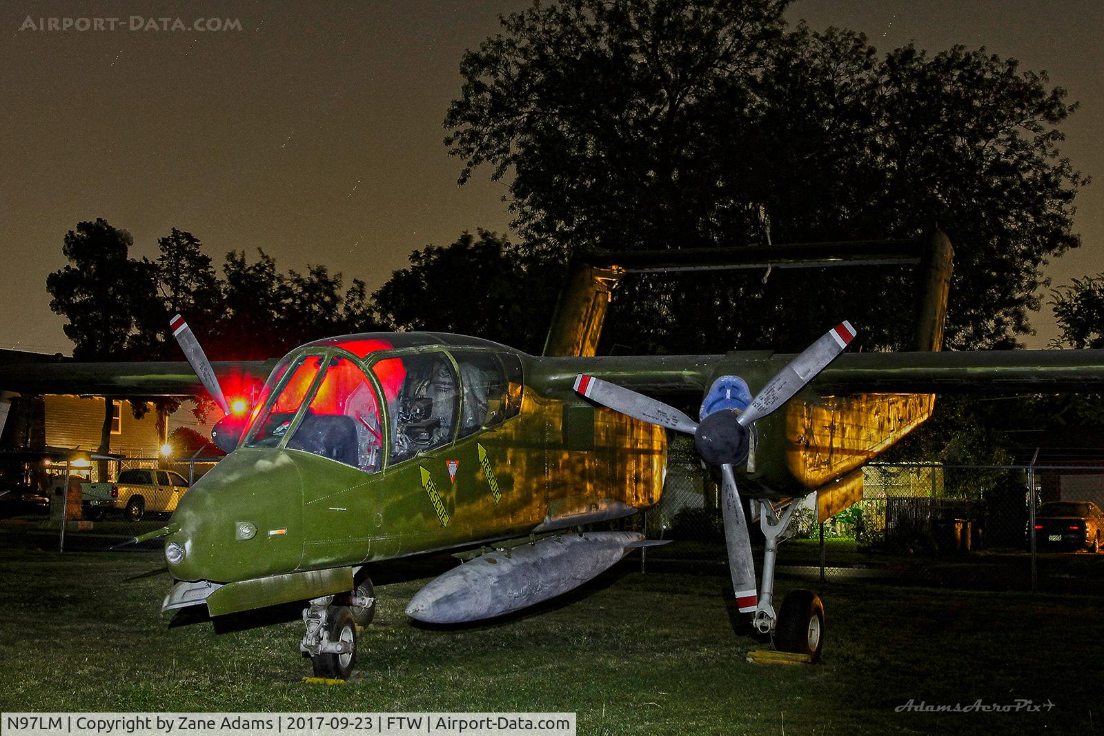 N97LM, North American OV-10A Bronco C/N 321-24 (67-14616), At the Fort Worth Aviation Museum