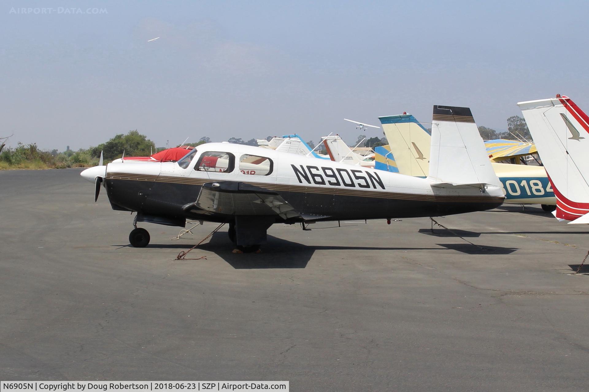 N6905N, 1968 Mooney M20C Ranger C/N 680171, 1968 Mooney M20C MARK 21 RANGER, Lycoming O&VO-360 180 Hp
