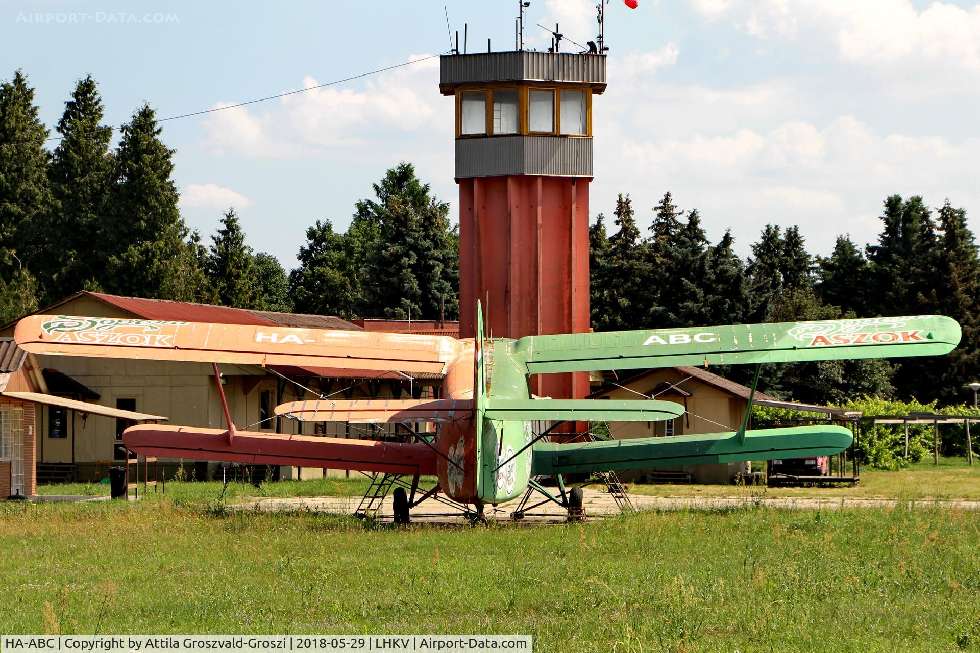 HA-ABC, 1989 PZL-Mielec An-2TD C/N 1G235-20, LHKV - Kaposujlak Airport, Hungary