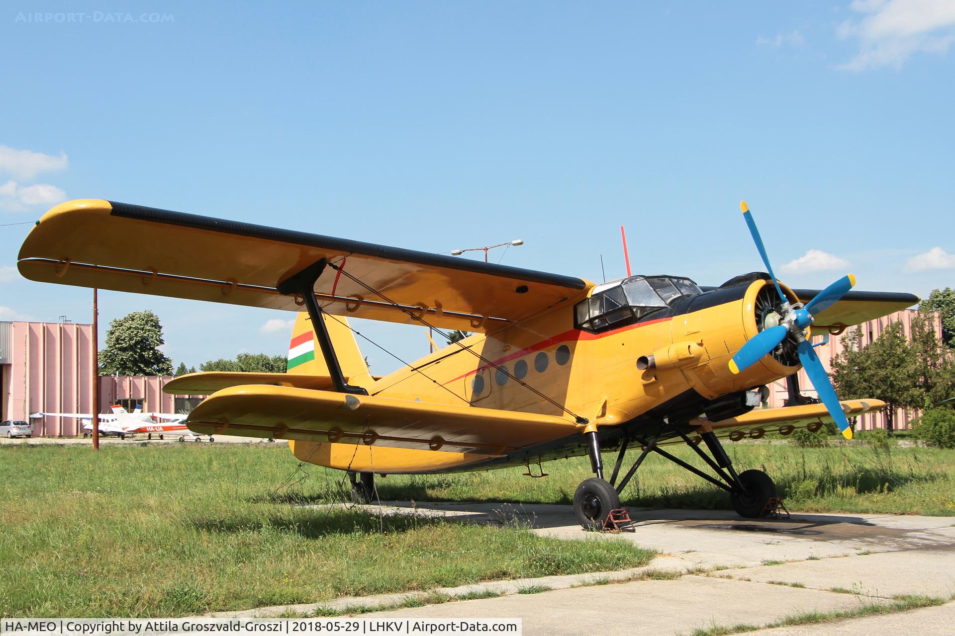 HA-MEO, 1980 PZL-Mielec AN-2R C/N 1G190-24, LHKV - Kaposujlak Airport, Hungary