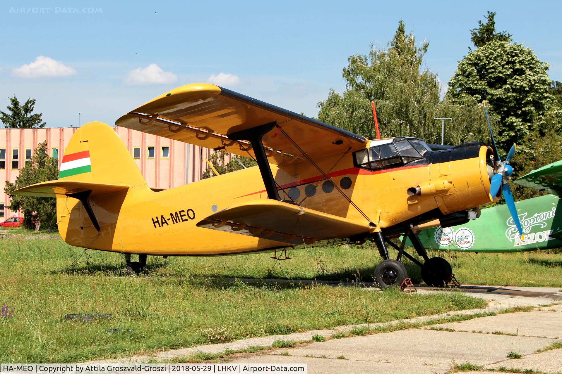 HA-MEO, 1980 PZL-Mielec AN-2R C/N 1G190-24, LHKV - Kaposujlak Airport, Hungary