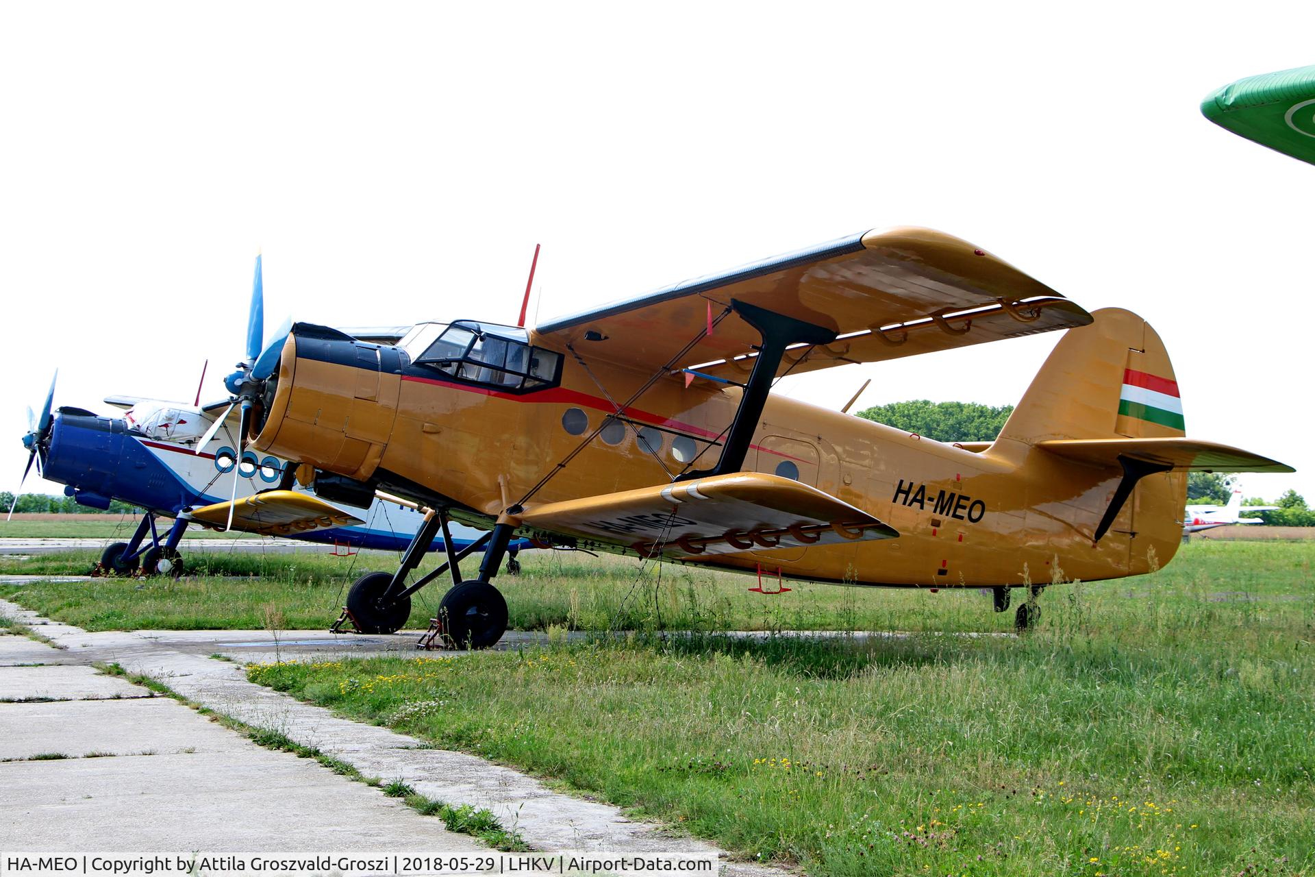 HA-MEO, 1980 PZL-Mielec AN-2R C/N 1G190-24, LHKV - Kaposujlak Airport, Hungary