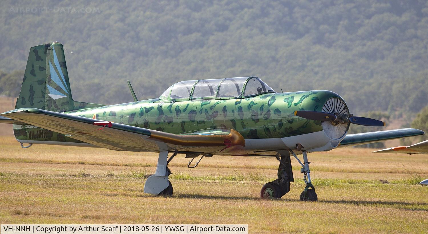 VH-NNH, 1989 Nanchang CJ-6A C/N 4732020, Red Thunder - Watts Bridge 2018