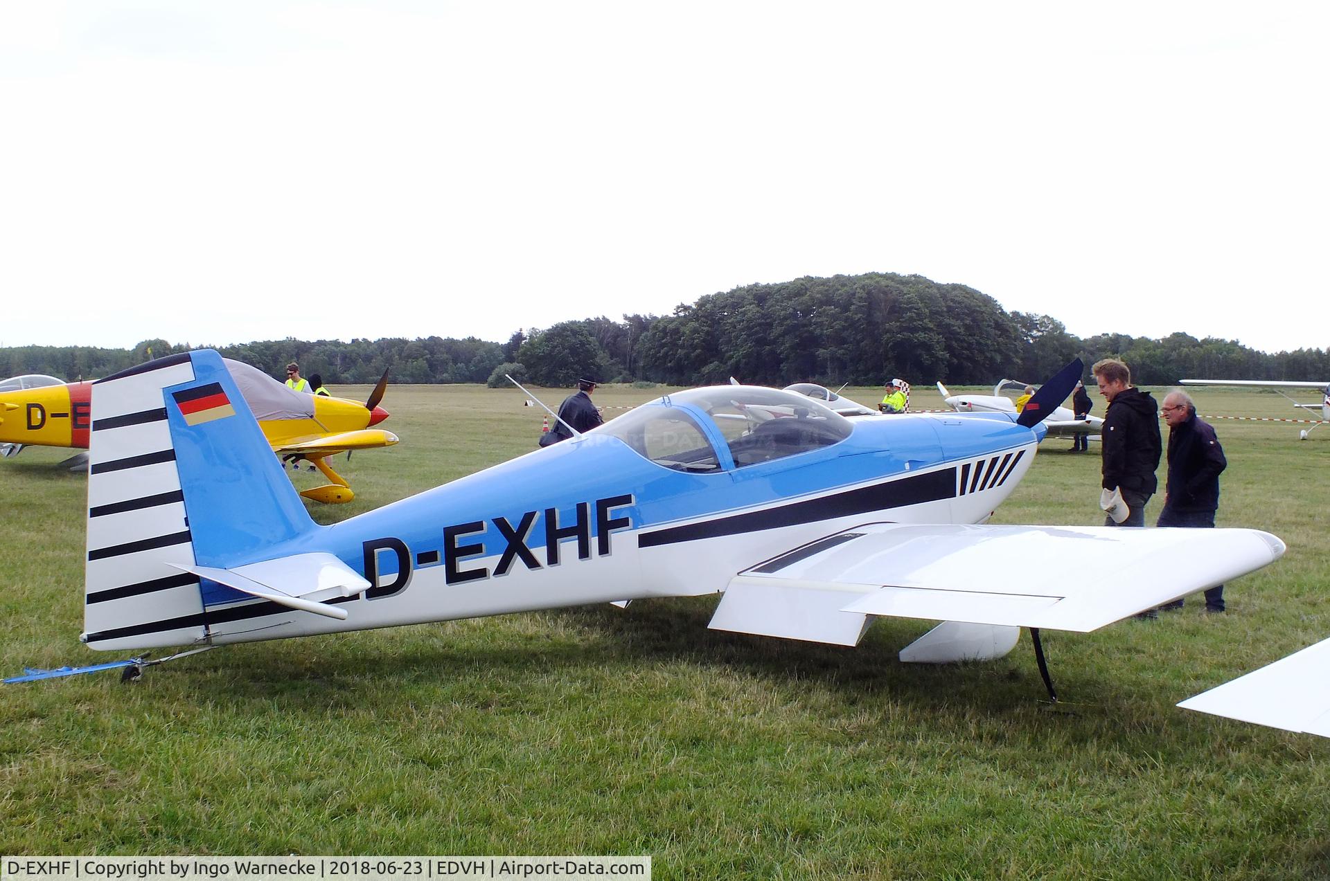 D-EXHF, Vans RV-7 C/N Not found D-EXHF, Vans RV-7 at the 2018 OUV-Meeting at Hodenhagen airfield