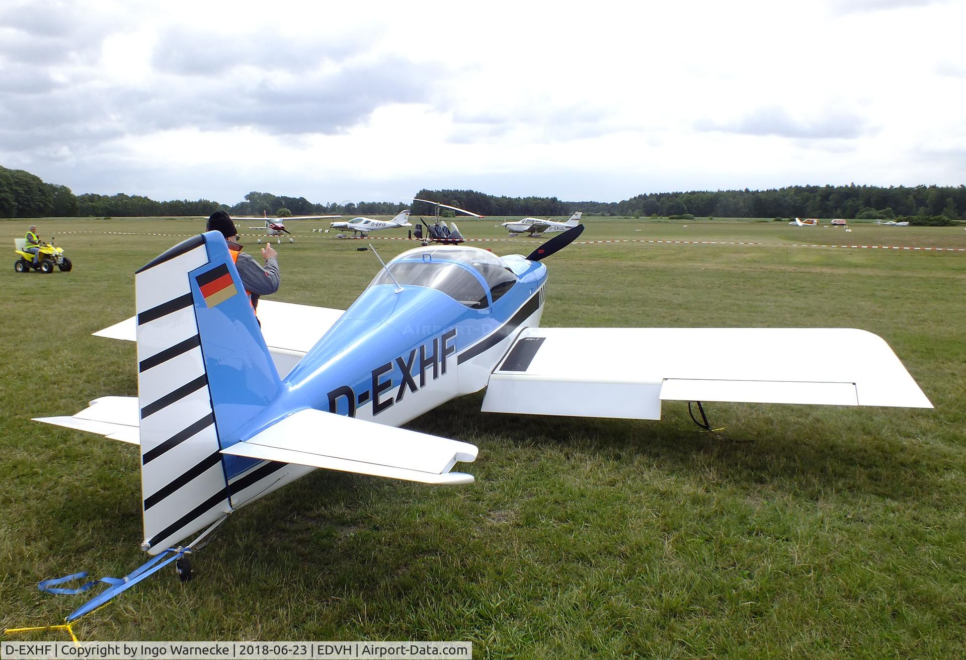 D-EXHF, Vans RV-7 C/N Not found D-EXHF, Vans RV-7 at the 2018 OUV-Meeting at Hodenhagen airfield