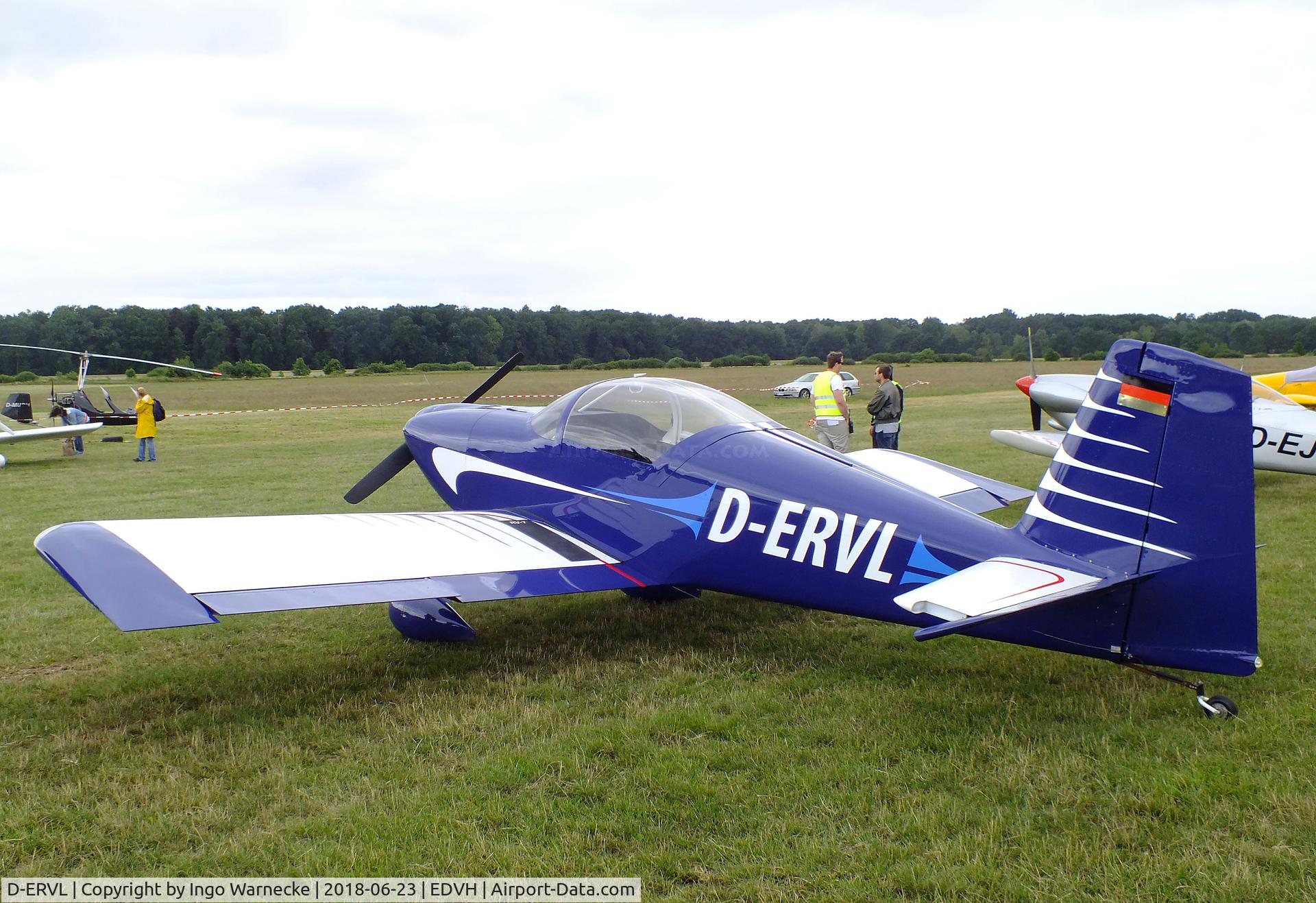 D-ERVL, Vans RV-7 C/N Not found D-ERVL, Vans RV-7 at the 2018 OUV-Meeting at Hodenhagen airfield