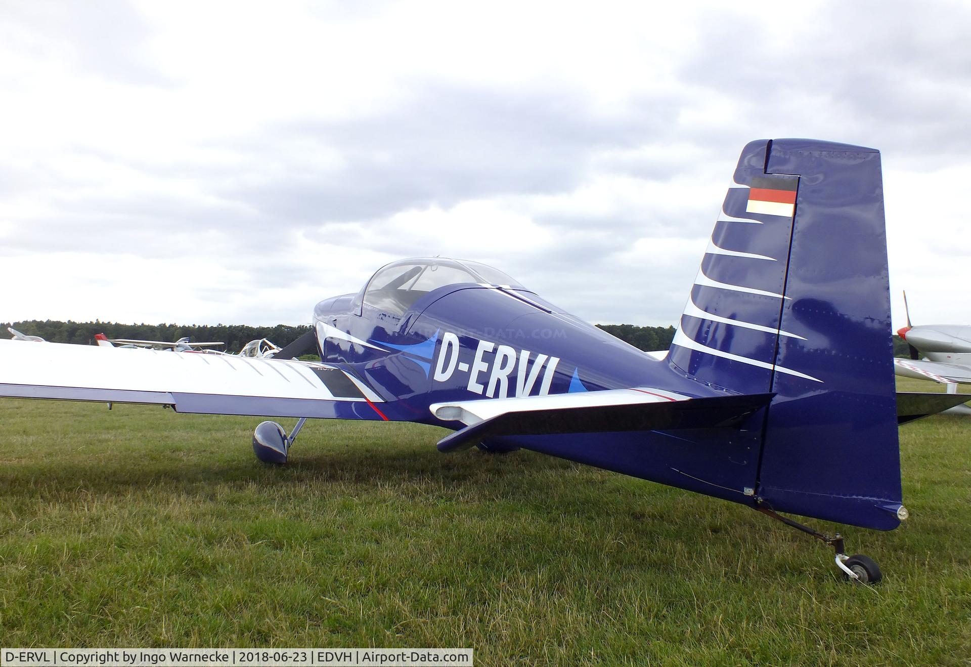D-ERVL, Vans RV-7 C/N Not found D-ERVL, Vans RV-7 at the 2018 OUV-Meeting at Hodenhagen airfield