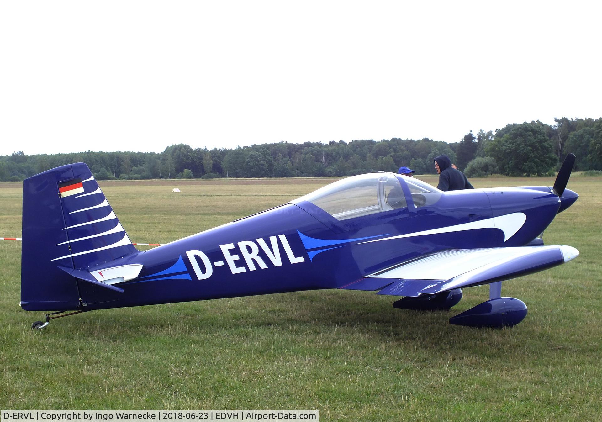 D-ERVL, Vans RV-7 C/N Not found D-ERVL, Vans RV-7 at the 2018 OUV-Meeting at Hodenhagen airfield