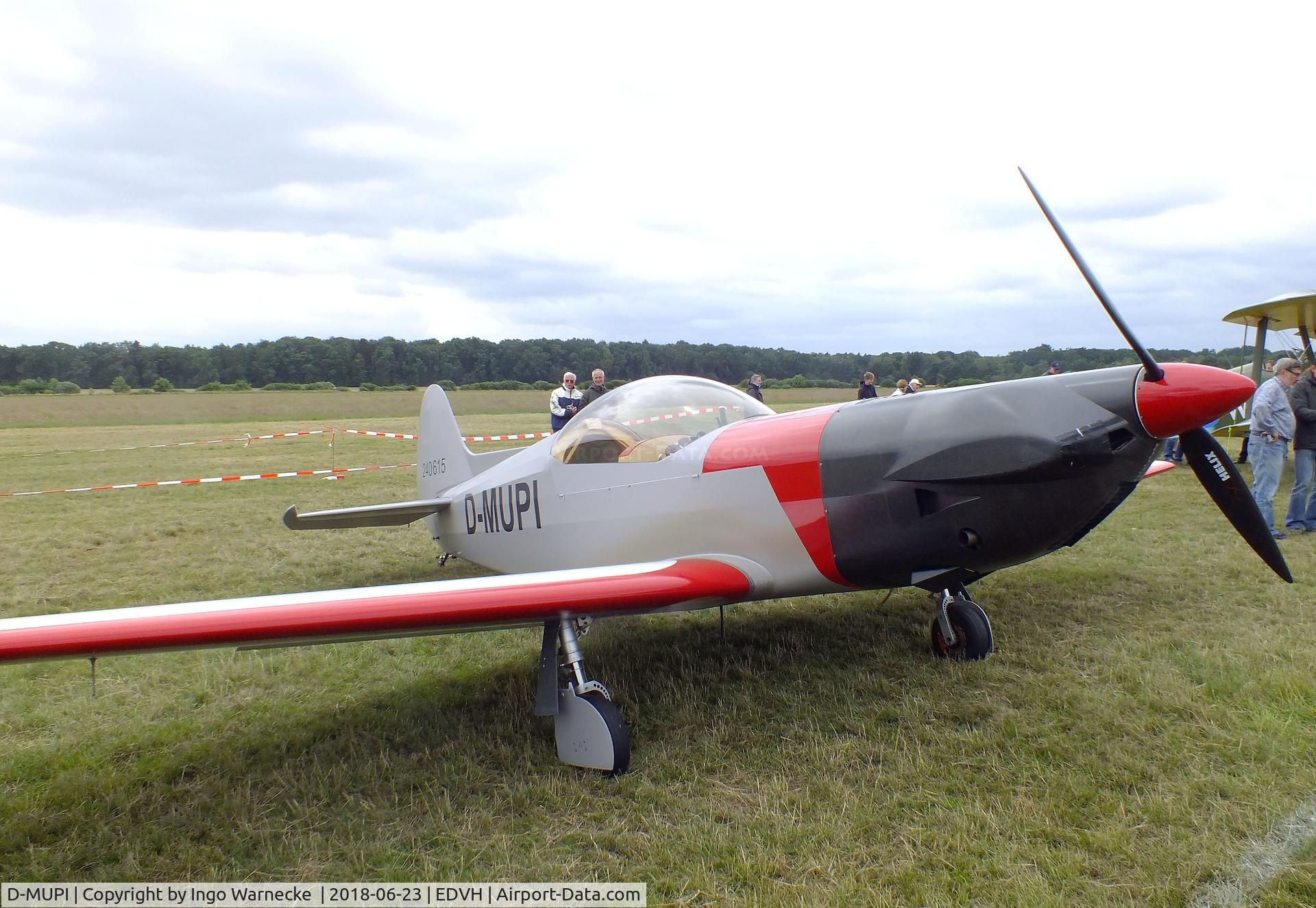 D-MUPI, 2016 Peter Rong Toruk C/N 01, Peter Rong Toruk (based on Asso IV Whisky) at the 2018 OUV-Meeting at Hodenhagen airfield
