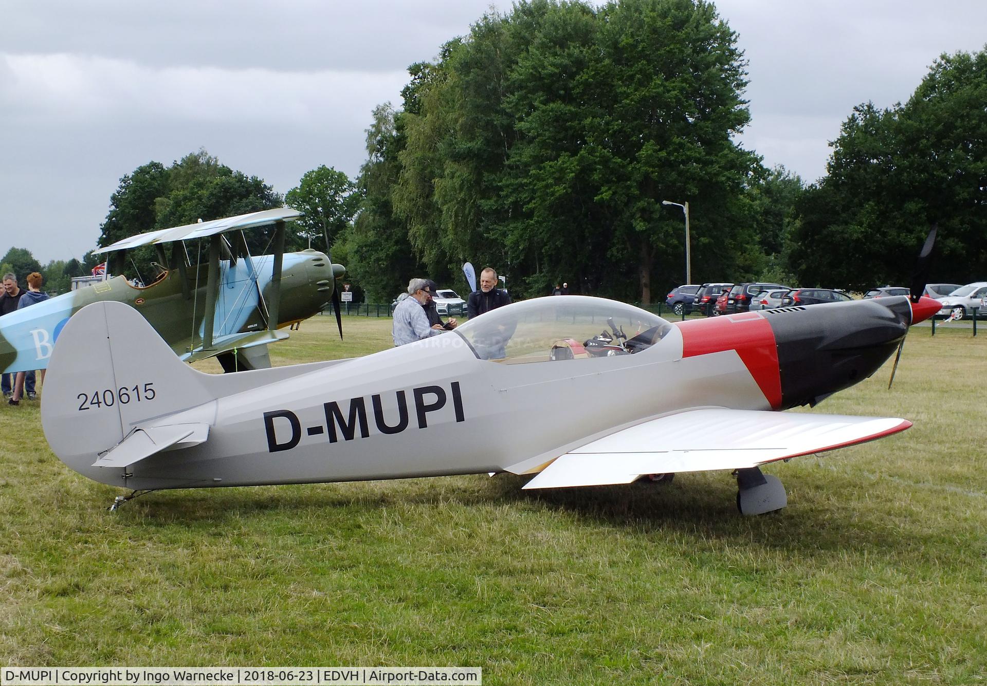 D-MUPI, 2016 Peter Rong Toruk C/N 01, Peter Rong Toruk (based on Asso IV Whisky) at the 2018 OUV-Meeting at Hodenhagen airfield