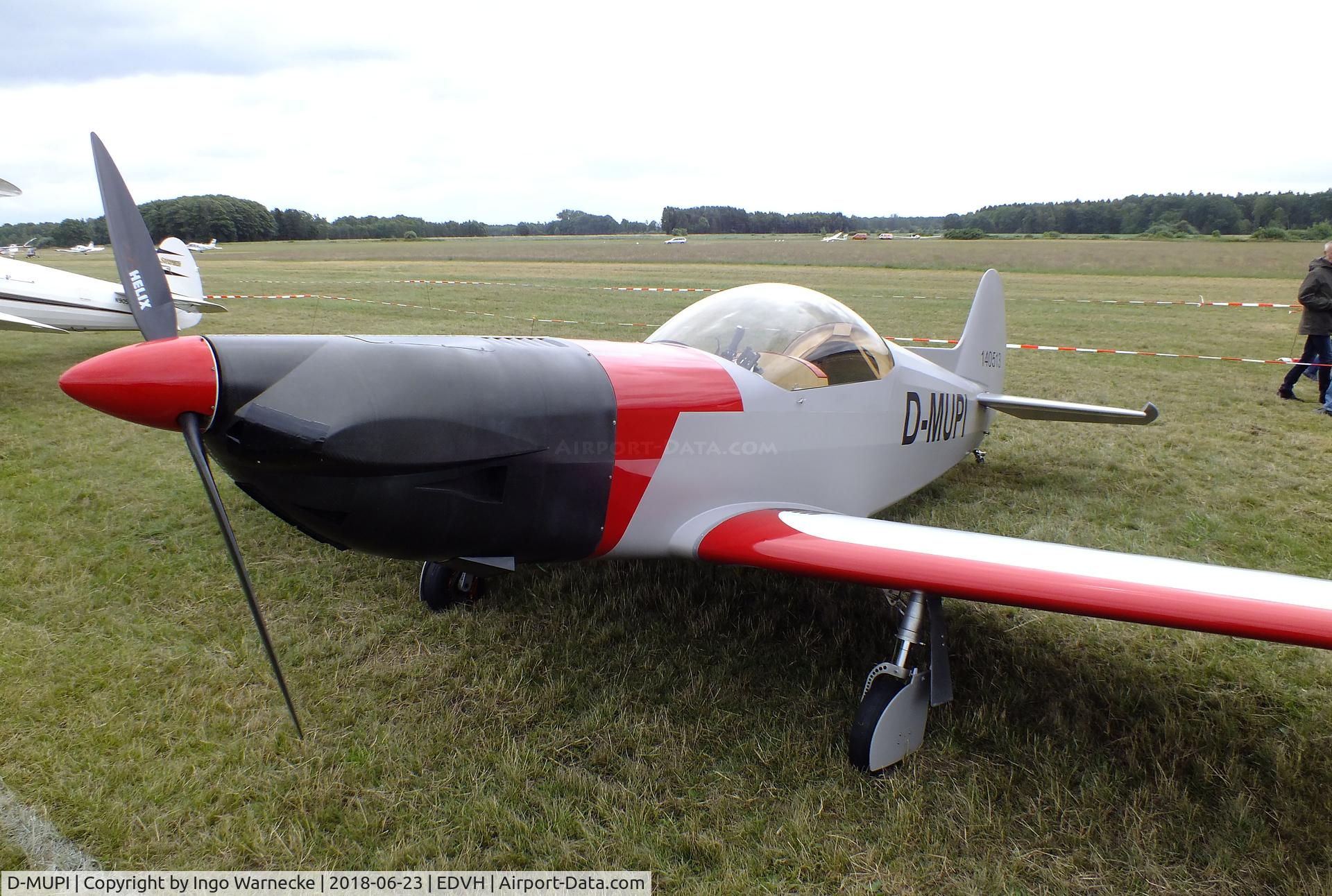 D-MUPI, 2016 Peter Rong Toruk C/N 01, Peter Rong Toruk (based on Asso IV Whisky) at the 2018 OUV-Meeting at Hodenhagen airfield