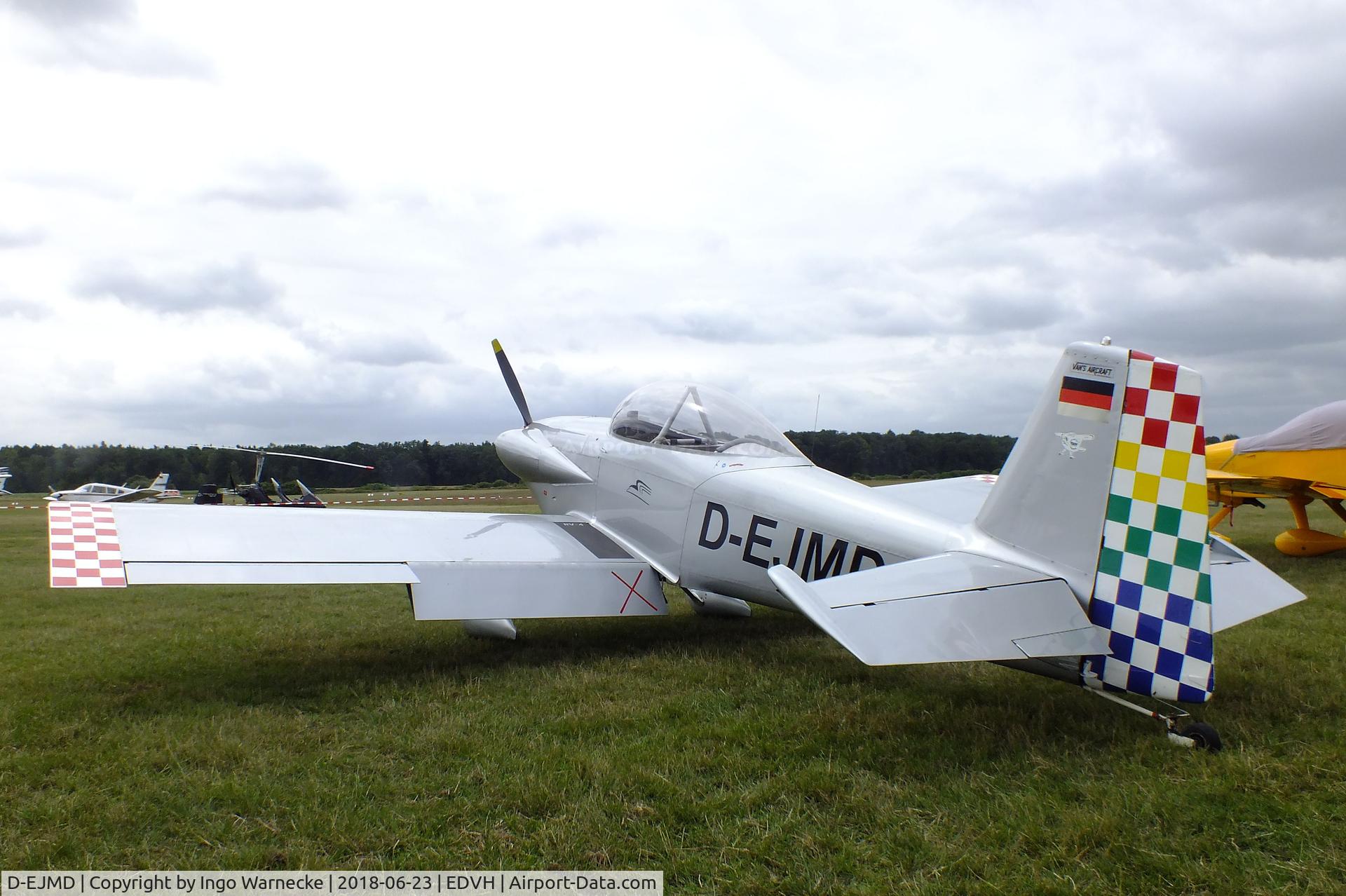 D-EJMD, 2006 Vans RV-4 C/N 5549, Vans RV-4 at the 2018 OUV-Meeting at Hodenhagen airfield
