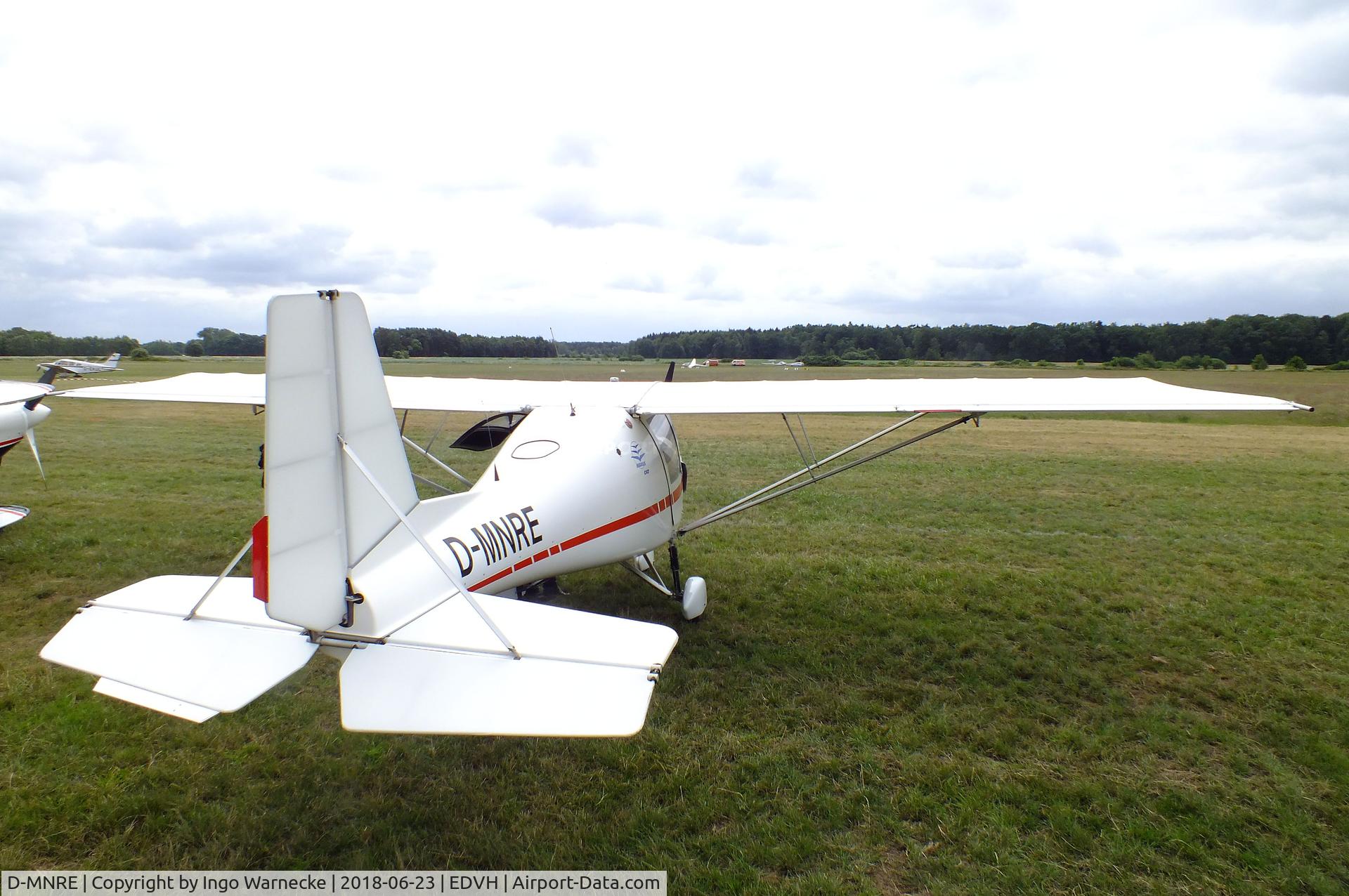 D-MNRE, 2001 Comco Ikarus C42 Cyclone C/N 0106-6342, Comco Ikarus C42 Cyclone at the 2018 OUV-Meeting at Hodenhagen airfield