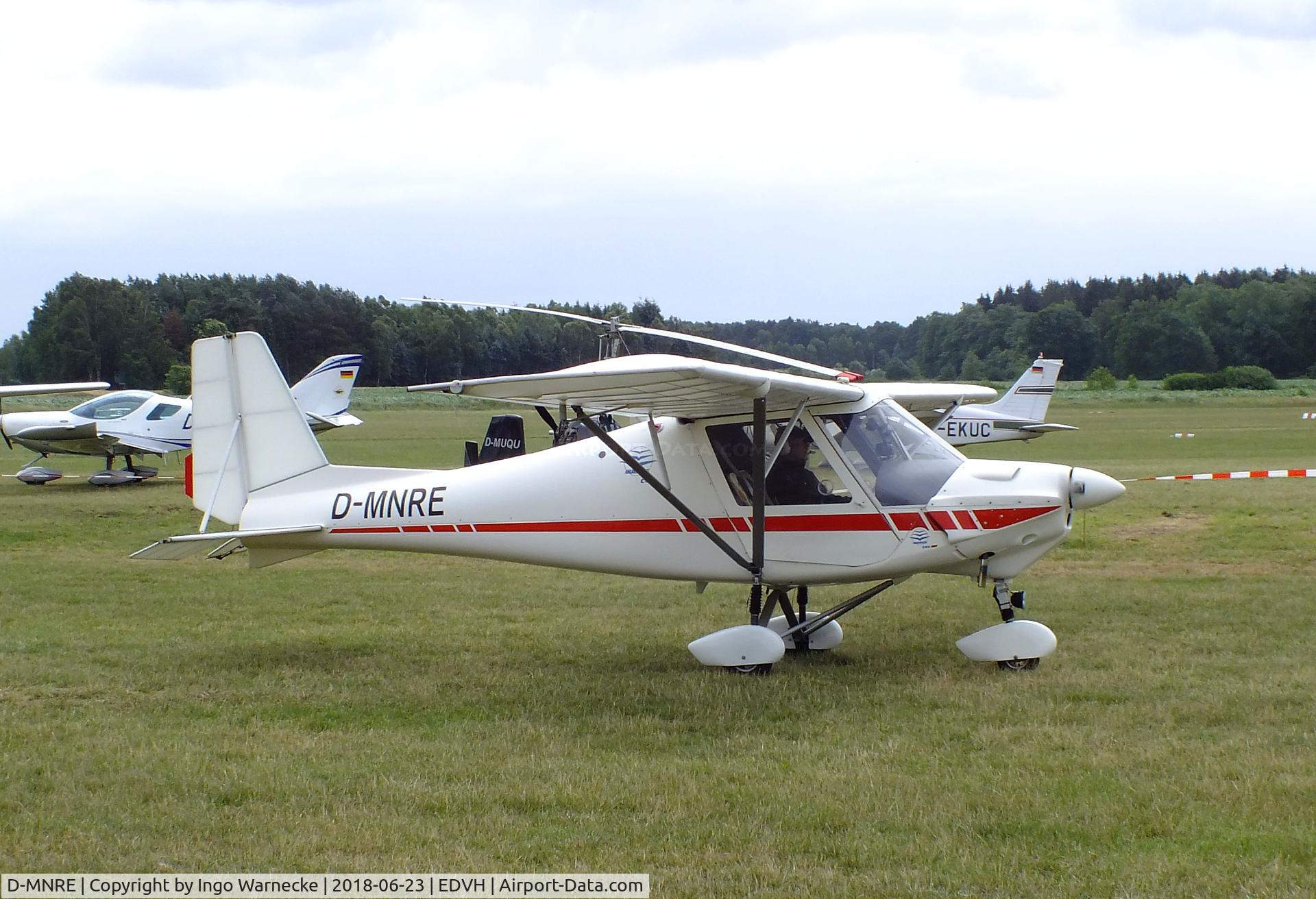 D-MNRE, 2001 Comco Ikarus C42 Cyclone C/N 0106-6342, Comco Ikarus C42 Cyclone at the 2018 OUV-Meeting at Hodenhagen airfield