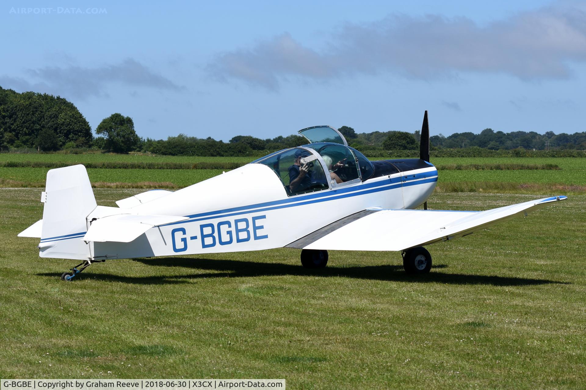 G-BGBE, 1961 SAN Jodel DR-1050 Ambassadeur C/N 260, Parked at Northrepps.