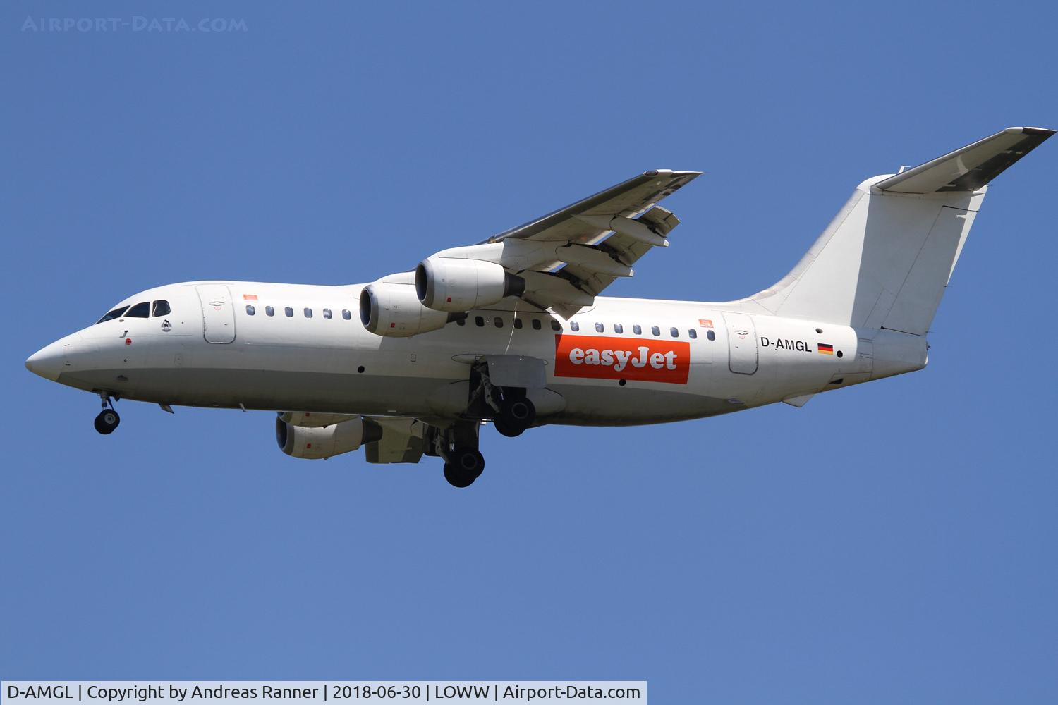 D-AMGL, 1986 British Aerospace BAe.146-200 C/N E2055, easyJet BAe 146