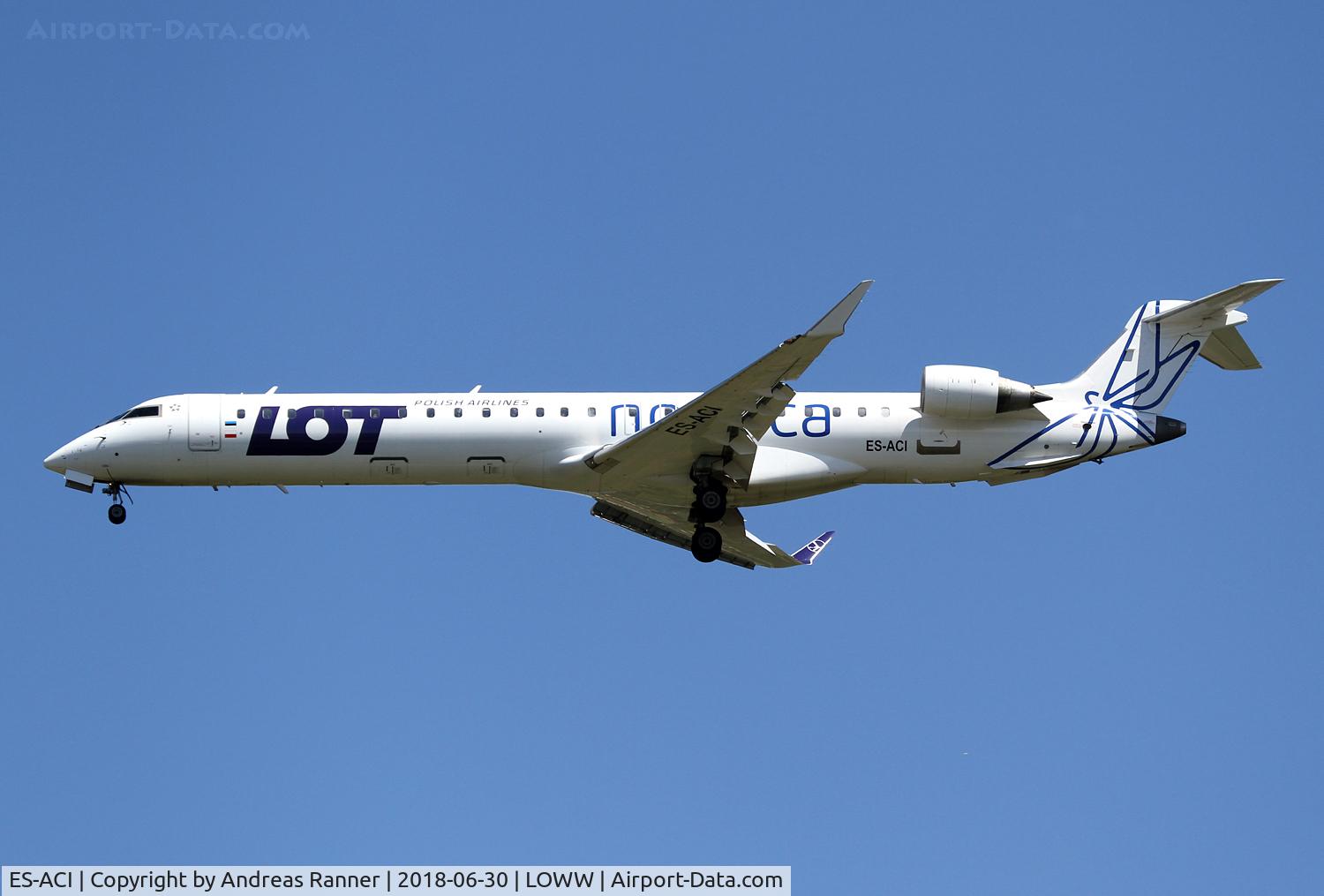ES-ACI, 2006 Bombardier CRJ-900 (CL-600-2D24) C/N 15074, Nordica CRJ-900