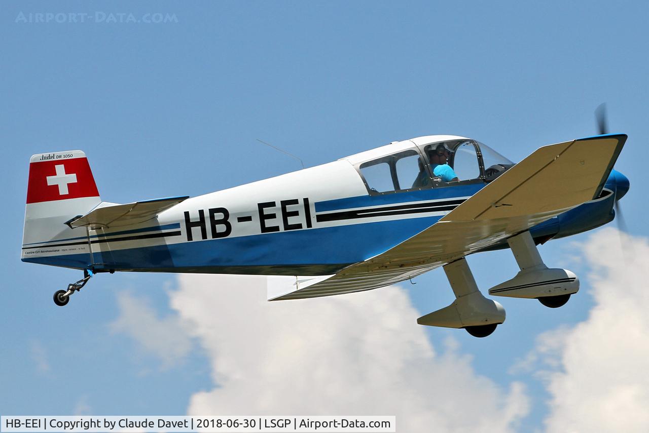 HB-EEI, 1964 CEA Jodel DR-1050 Sicile C/N 549, HB-EEI