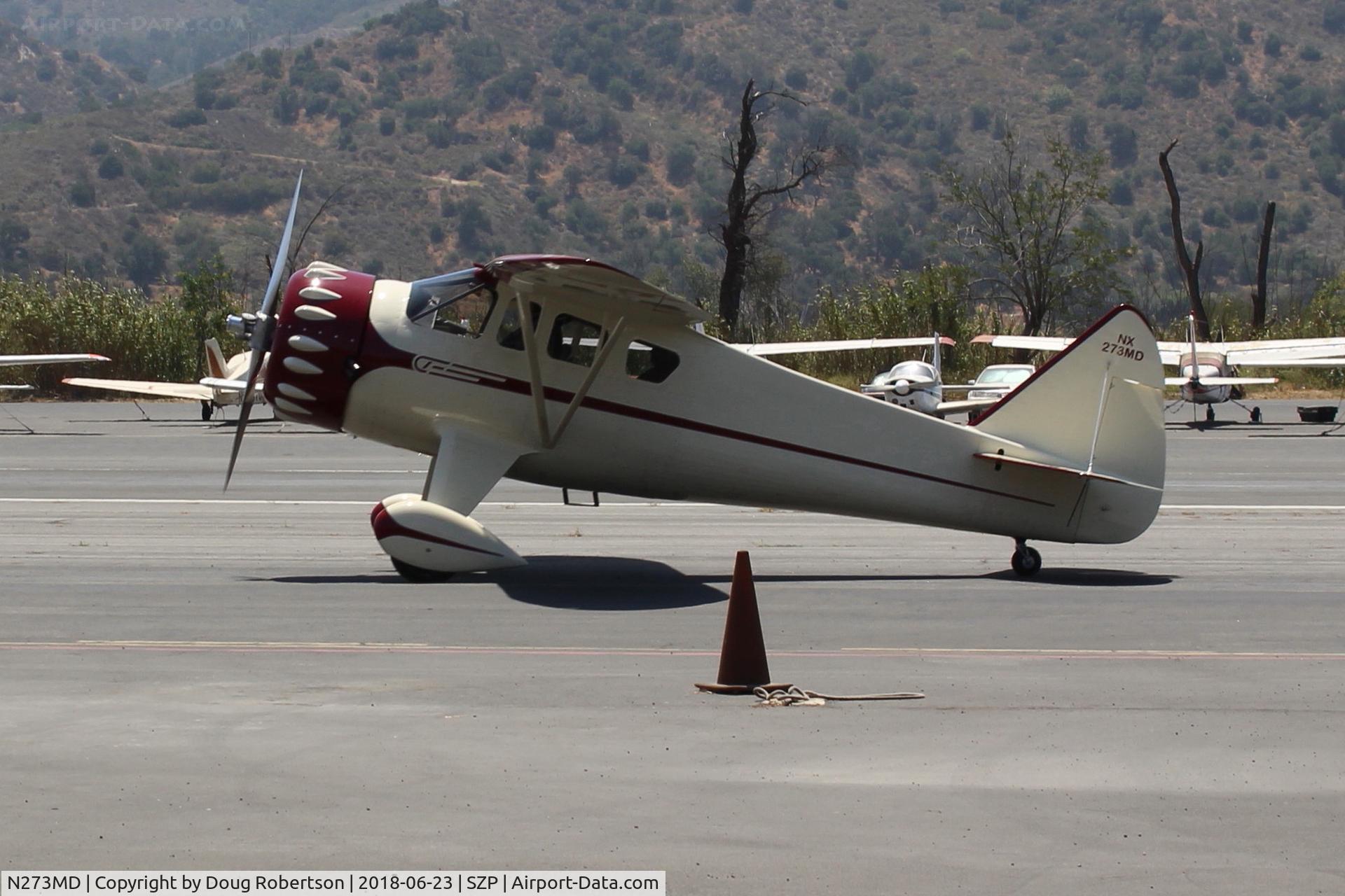 N273MD, 2008 Dickenson Howard DGA-21 (Replicate) C/N 001, 2008 Dickenson HOWARD DGA-21 