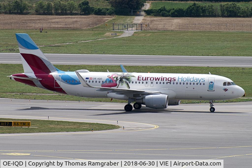 OE-IQD, 2016 Airbus A320-214 C/N 7056, Eurowings Airbus A320