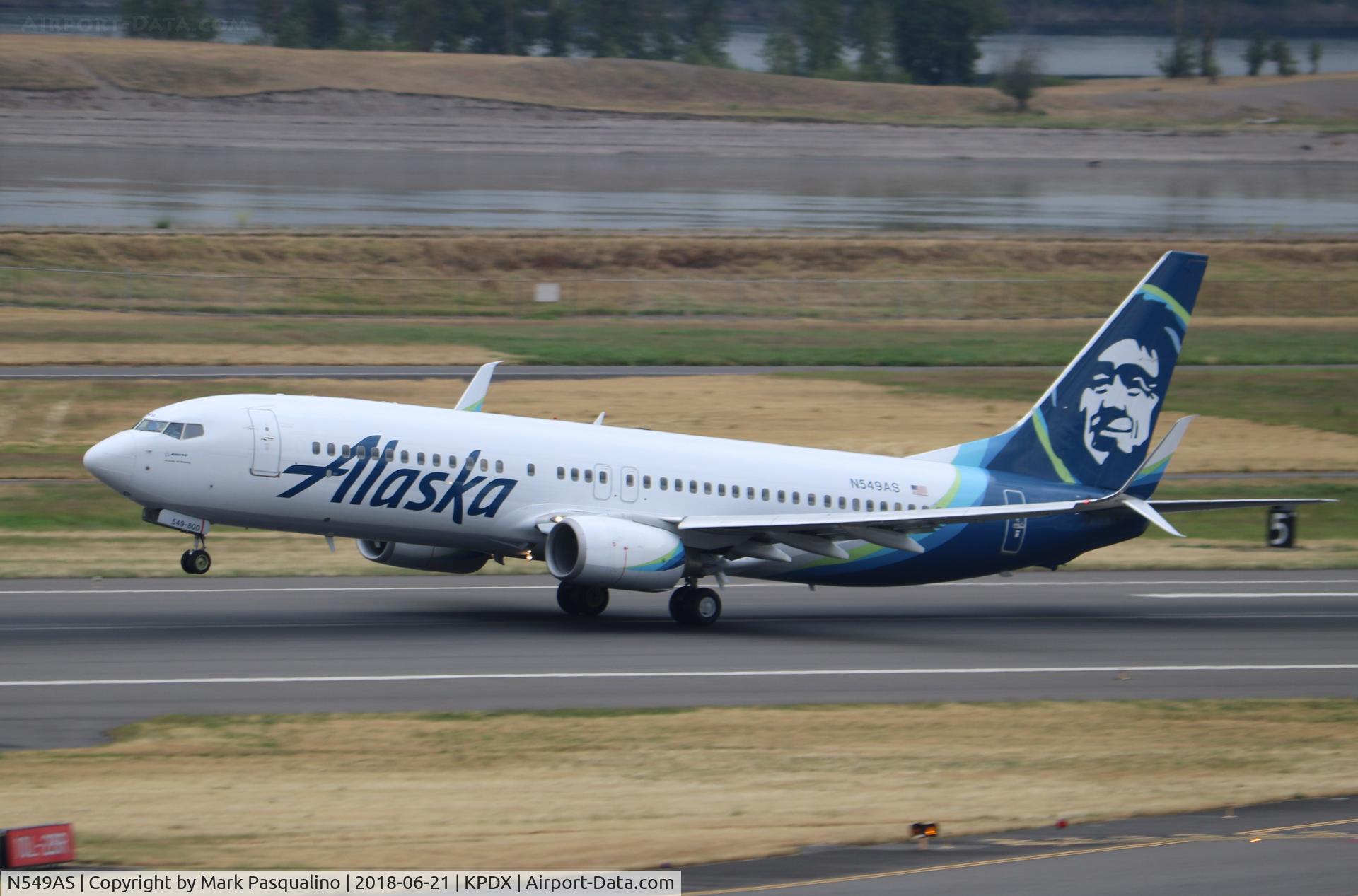 N549AS, 2005 Boeing 737-8FH C/N 30824, Boeing 737-8FH