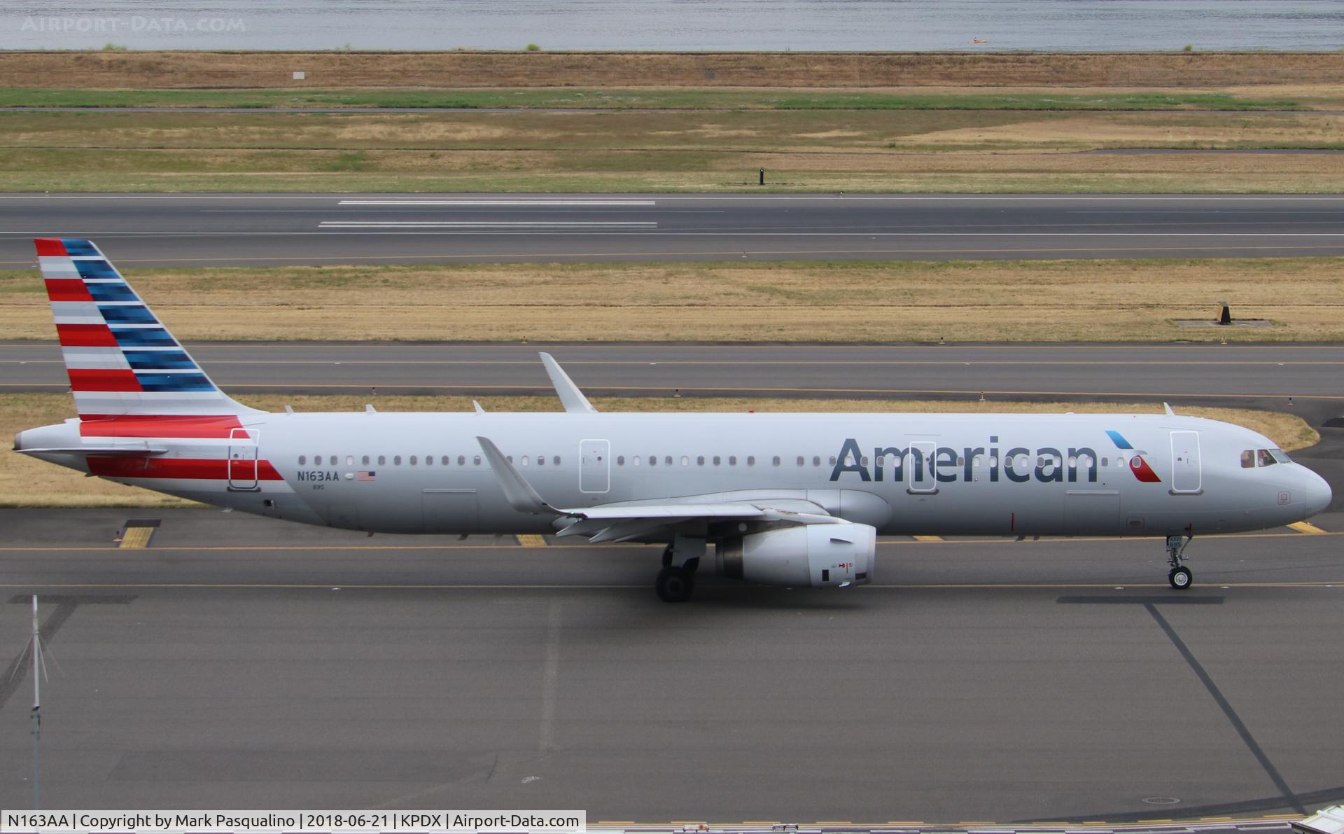 N163AA, 2016 Airbus A321-231 C/N 6866, Airbus A321-231
