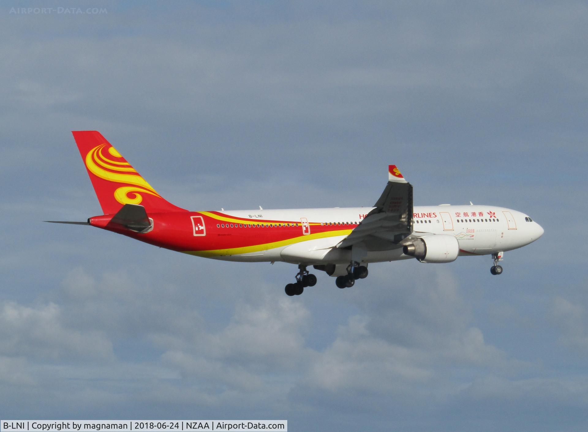 B-LNI, 2010 Airbus A330-223 C/N 1034, landing next to viewing area