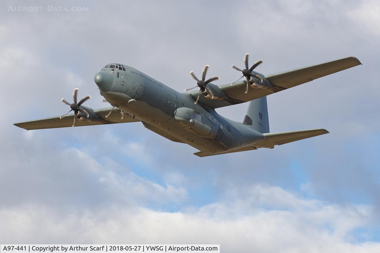 A97-441, 2000 Lockheed Martin C-130J-30 Super Hercules C/N 382-5441, Red Thunder - Watts Bridge 2018