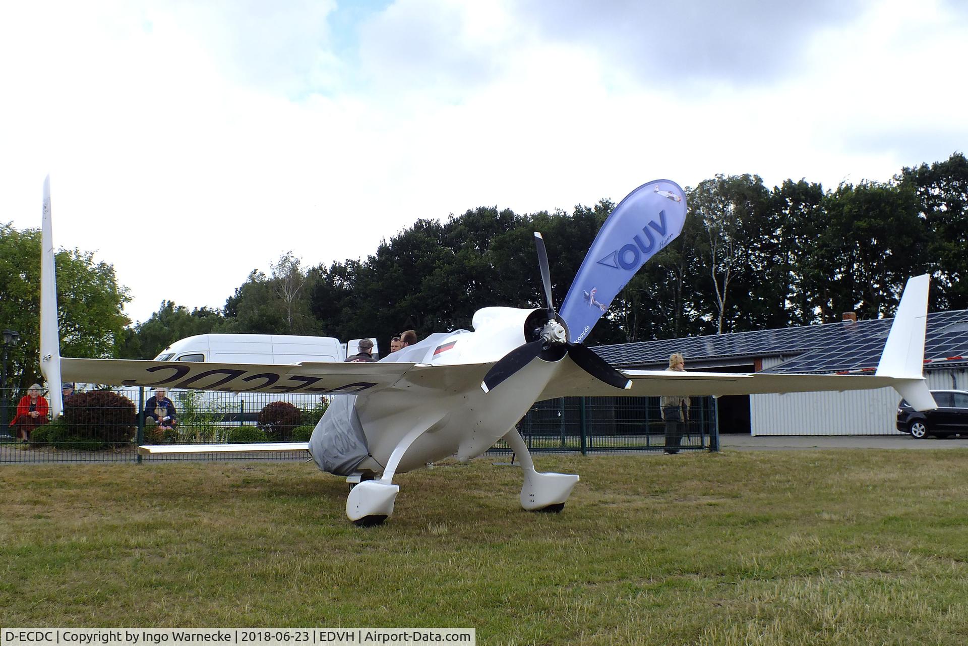 D-ECDC, Claren KI-1 Ente (Duck) C/N 001, Claren Kl-1 Ente at the 2018 OUV-Meeting at Hodenhagen airfield