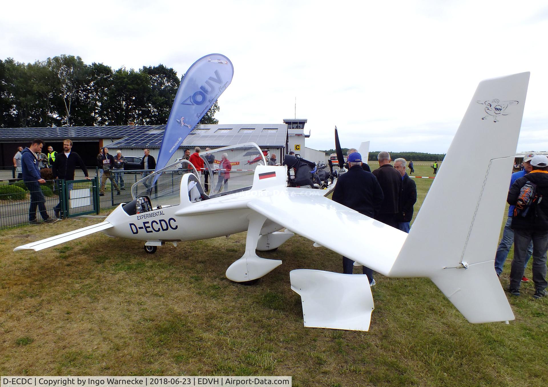 D-ECDC, Claren KI-1 Ente (Duck) C/N 001, Claren Kl-1 Ente at the 2018 OUV-Meeting at Hodenhagen airfield