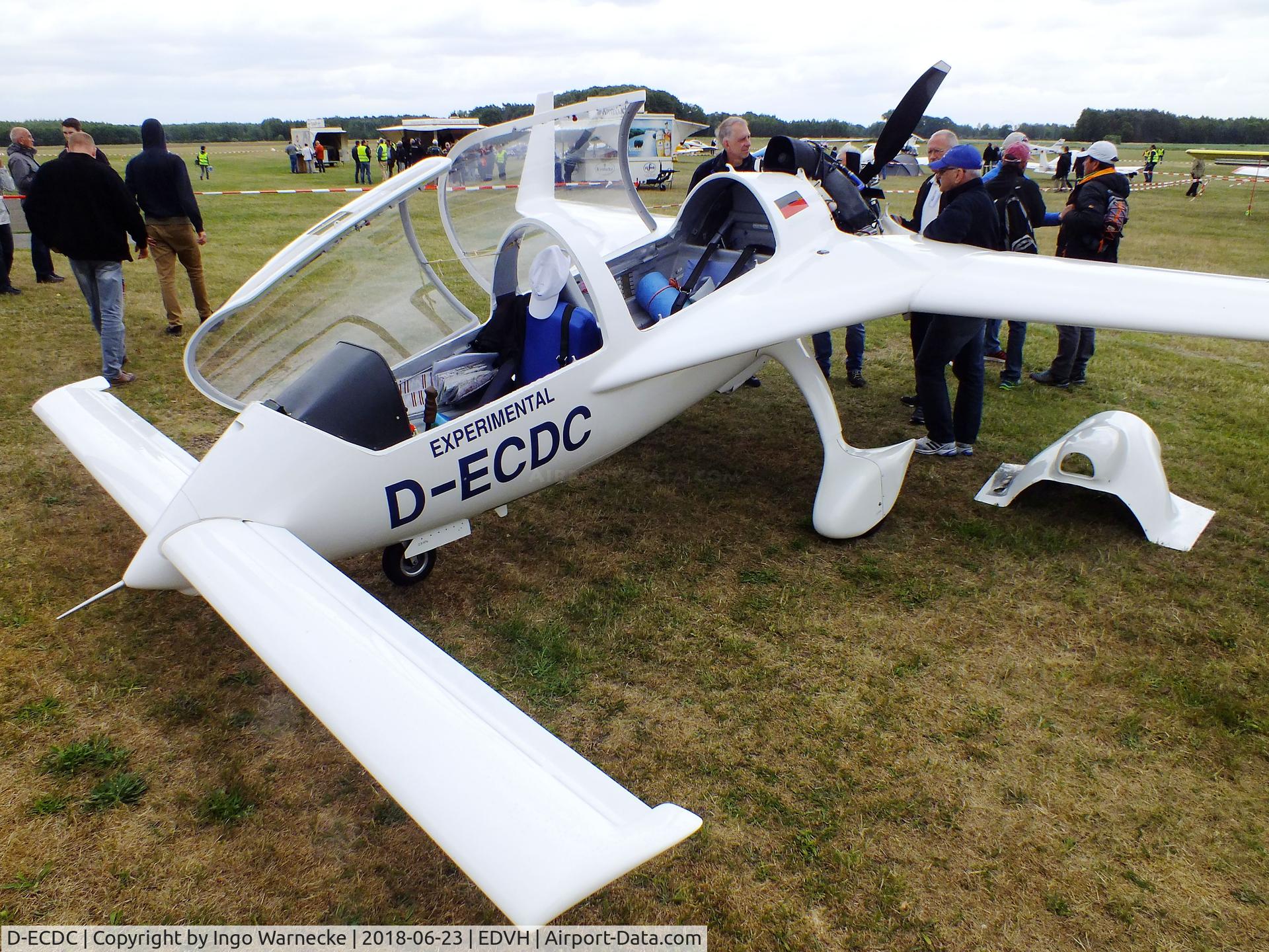 D-ECDC, Claren KI-1 Ente (Duck) C/N 001, Claren Kl-1 Ente at the 2018 OUV-Meeting at Hodenhagen airfield