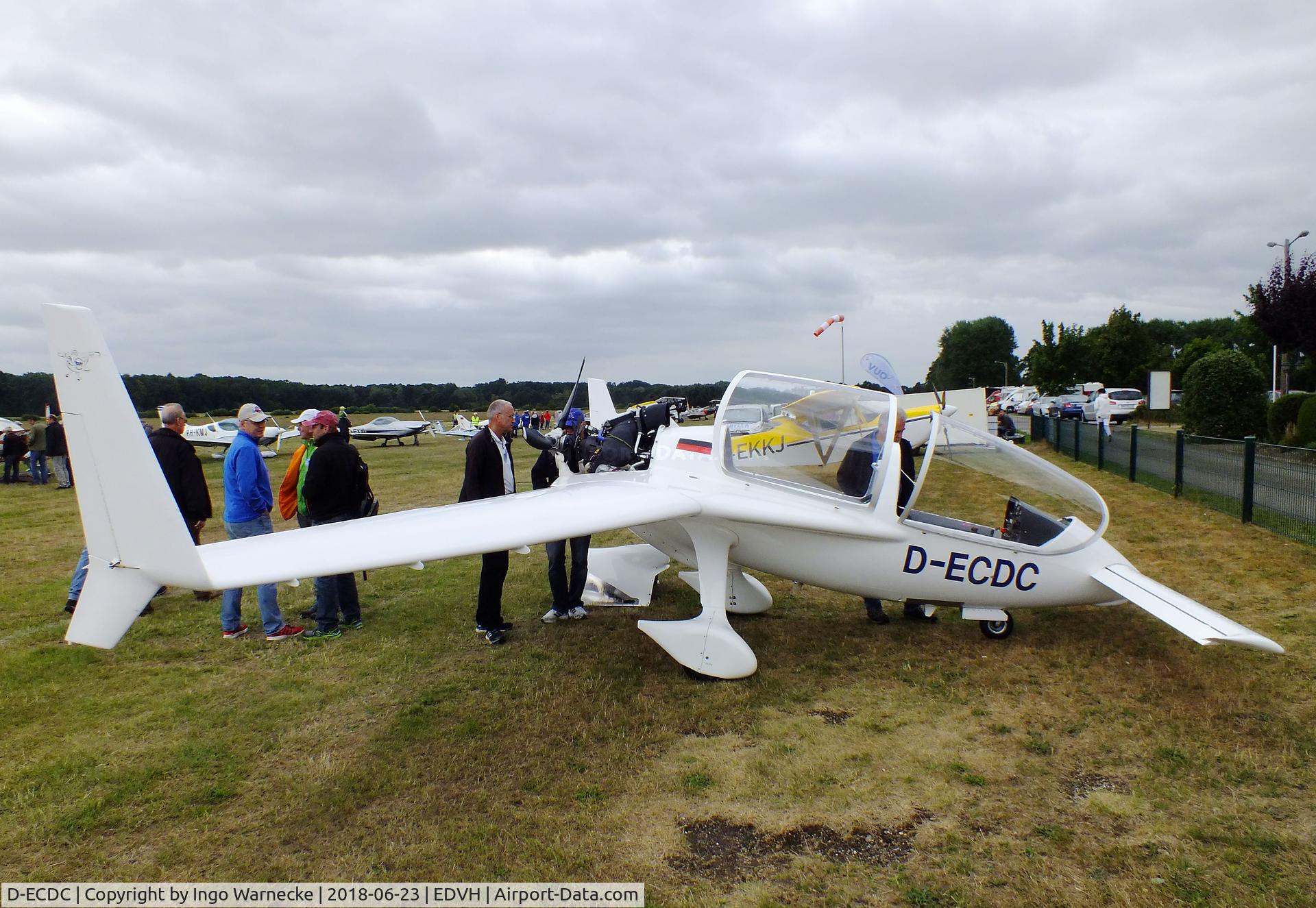 D-ECDC, Claren KI-1 Ente (Duck) C/N 001, Claren Kl-1 Ente at the 2018 OUV-Meeting at Hodenhagen airfield