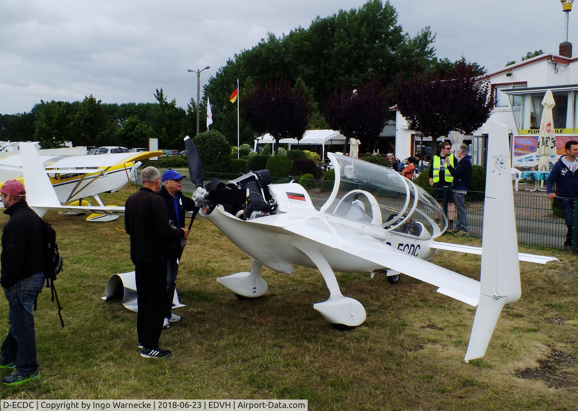 D-ECDC, Claren KI-1 Ente (Duck) C/N 001, Claren Kl-1 Ente at the 2018 OUV-Meeting at Hodenhagen airfield