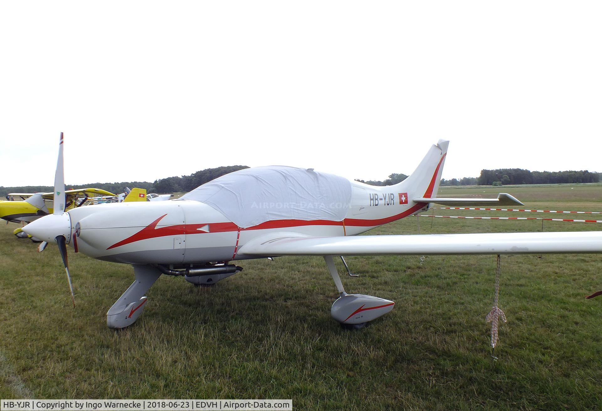 HB-YJR, 2006 Wheeler Express S-90 C/N 2501, Express Series 90 (Wheeler Express S90) at the 2018 OUV-Meeting at Hodenhagen airfield