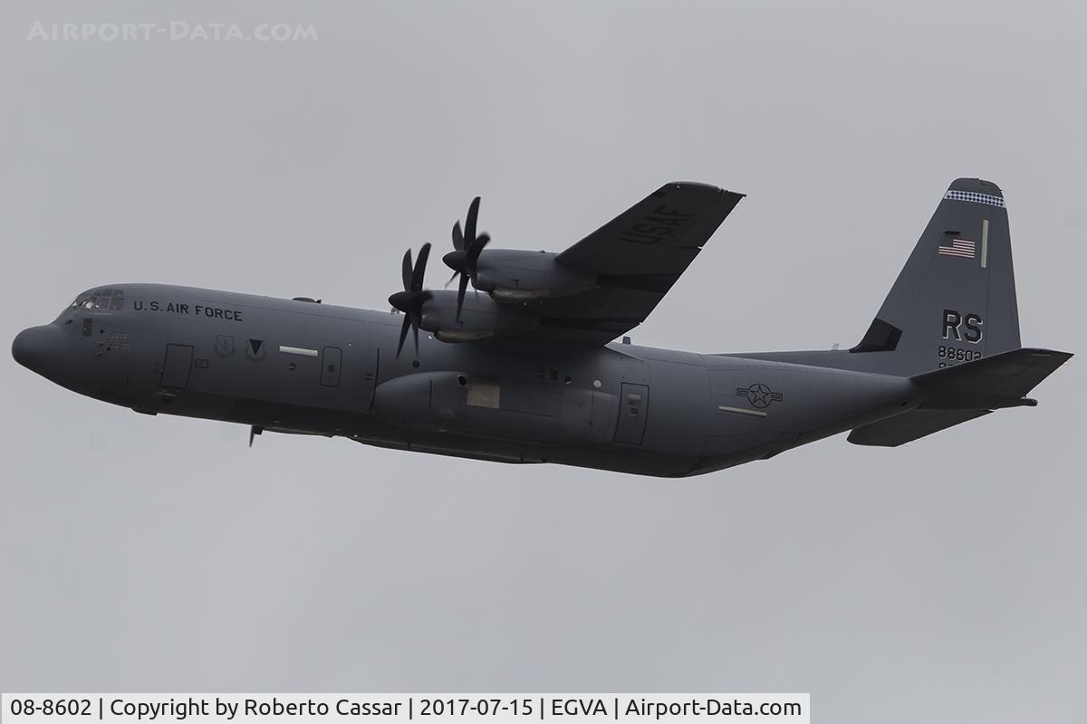 08-8602, 2008 Lockheed Martin C-130J-30 Super Hercules C/N 382-5611, RIAT 2017
