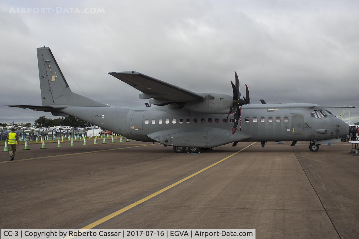 CC-3, 2011 CASA CN-295M C/N S-086, RIAT 2017