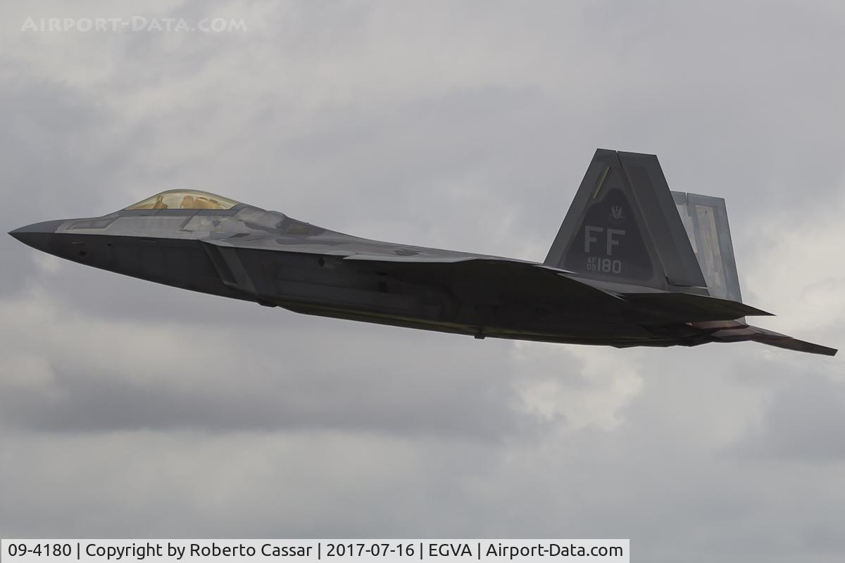 09-4180, Lockheed Martin F-22A Raptor C/N 4180, RIAT 2017