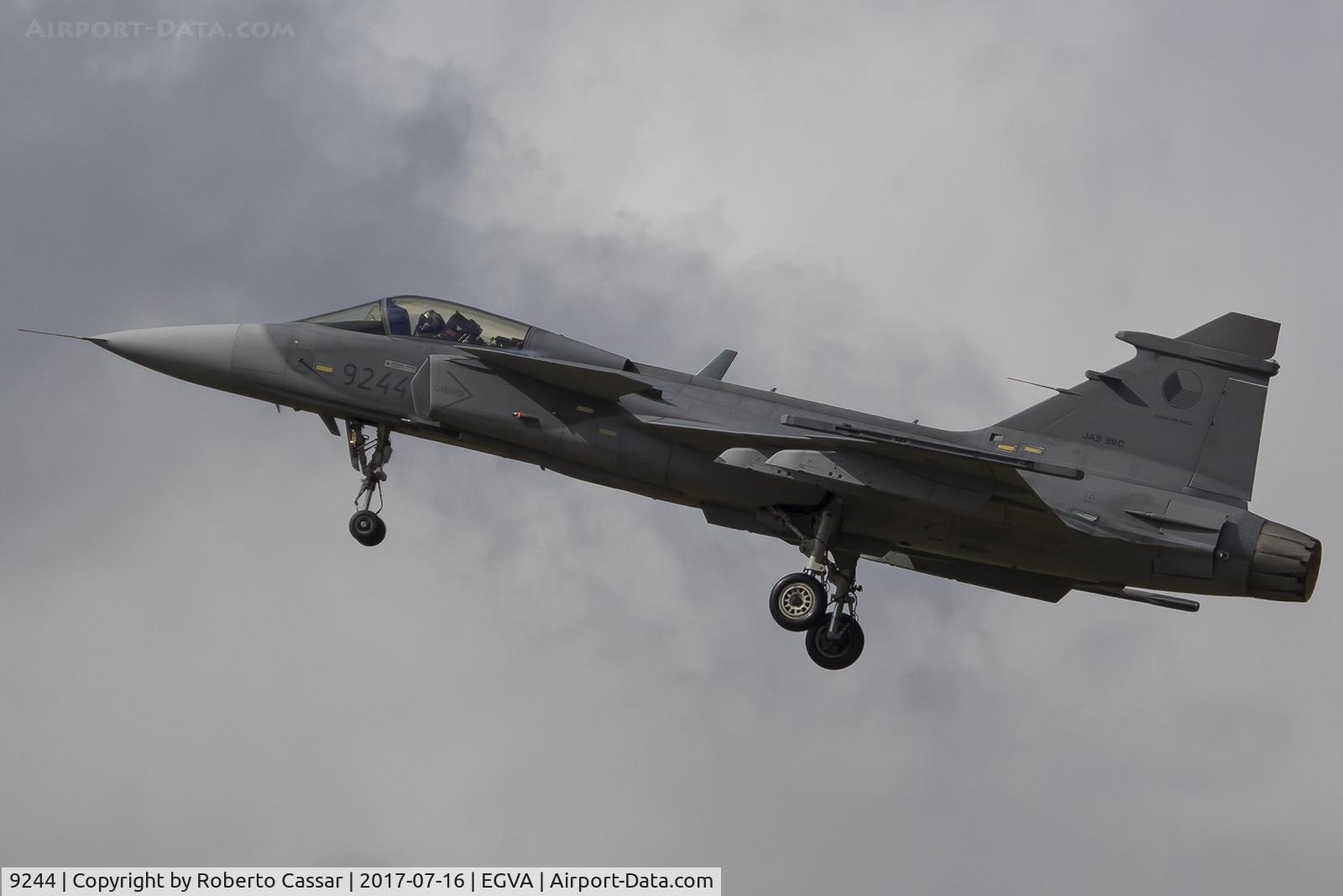 9244, Saab JAS-39C Gripen C/N 39244, RIAT 2017