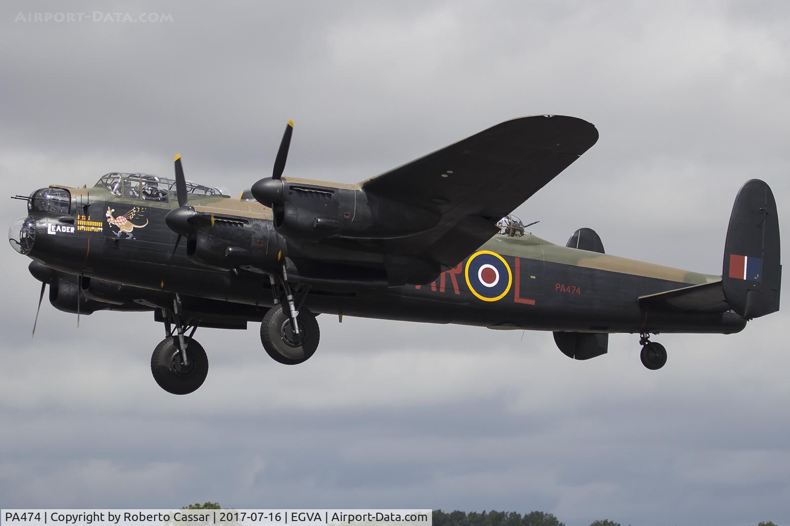PA474, 1945 Avro 683 Lancaster B1 C/N VACH0052/D2973, RIAT 2017