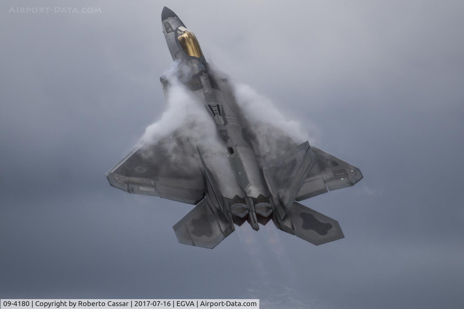 09-4180, Lockheed Martin F-22A Raptor C/N 4180, RIAT 2017