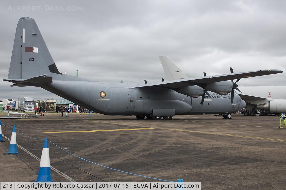 213, 2011 Lockheed Martin C-130J-30 Super Hercules C/N 382-5668, RIAT 2017