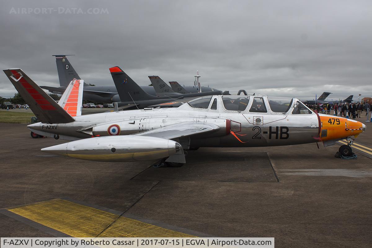 F-AZXV, Fouga CM-170 Magister C/N 479, RIAT 2017