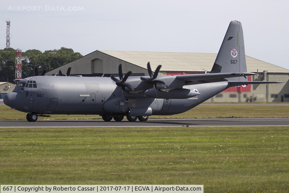 667, Lockheed C-130J-30 Super Hercules C/N 382-5794, RIAT 2017