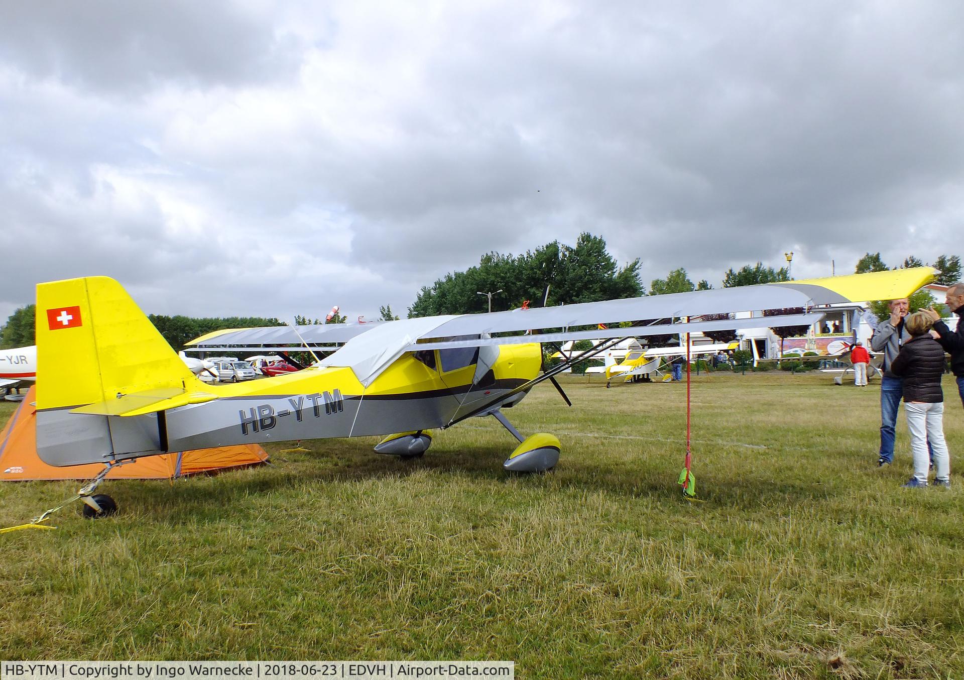 HB-YTM, Kitfox Aircraft S7 Supersport C/N KA11038186, Kitfox Aircraft Kitfox 7 Super Sport at the 2018 OUV-Meeting at Hodenhagen airfield