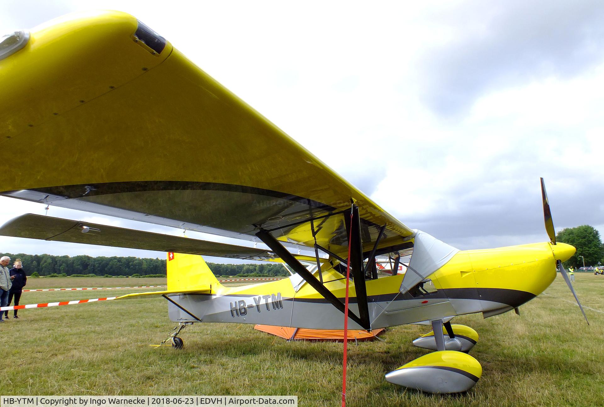HB-YTM, Kitfox Aircraft S7 Supersport C/N KA11038186, Kitfox Aircraft Kitfox 7 Super Sport at the 2018 OUV-Meeting at Hodenhagen airfield