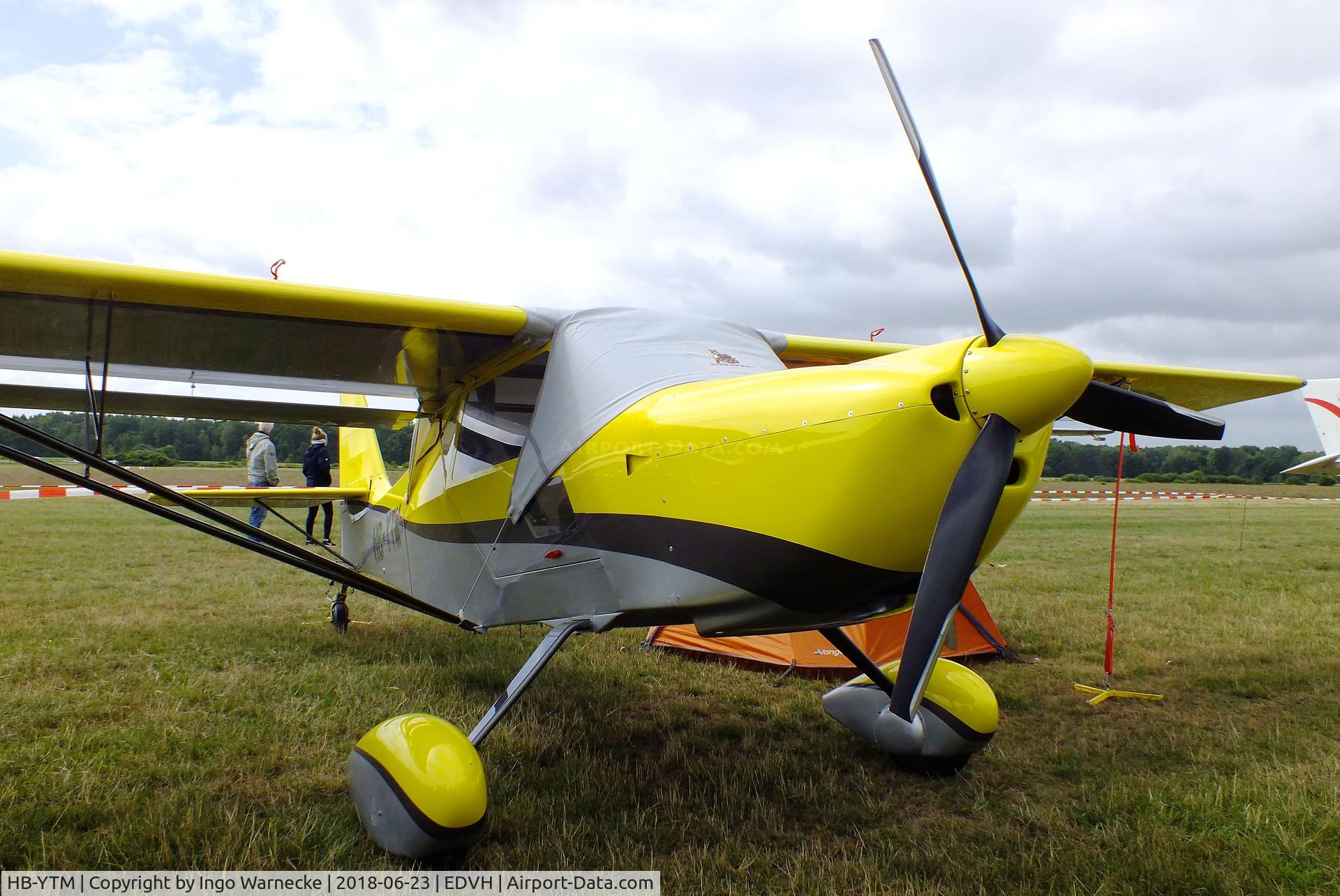 HB-YTM, Kitfox Aircraft S7 Supersport C/N KA11038186, Kitfox Aircraft Kitfox 7 Super Sport at the 2018 OUV-Meeting at Hodenhagen airfield