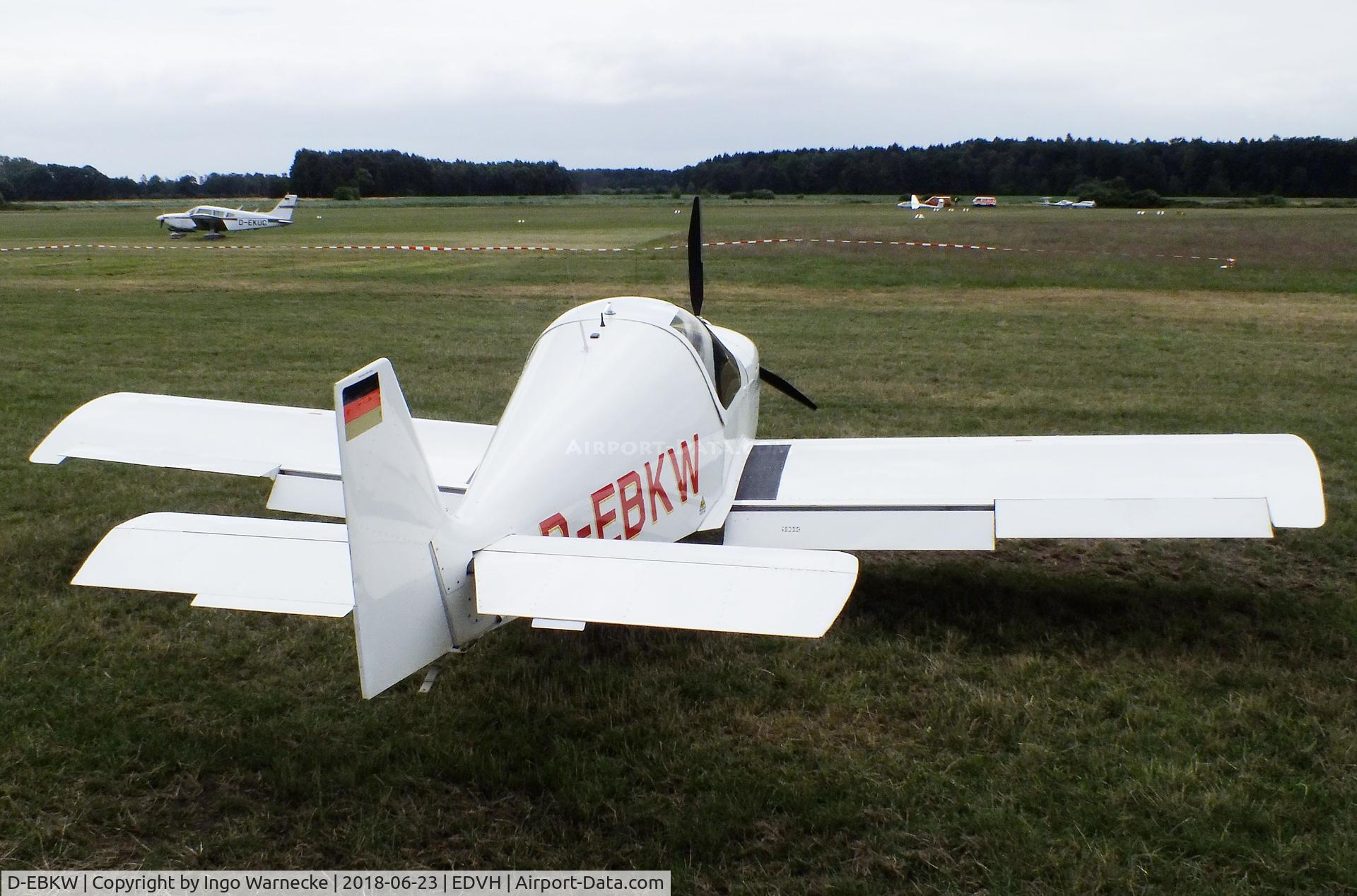 D-EBKW, Pottier P-180S C/N 155, Pottier P.180S at the 2018 OUV-Meeting at Hodenhagen airfield