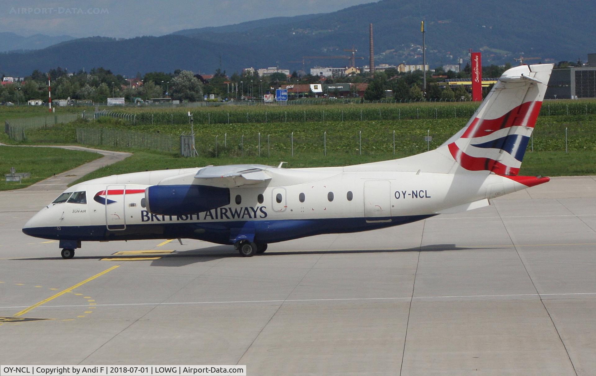 OY-NCL, 2001 Fairchild Dornier 328-310 328JET C/N 3192, Sun Air Do-328JET