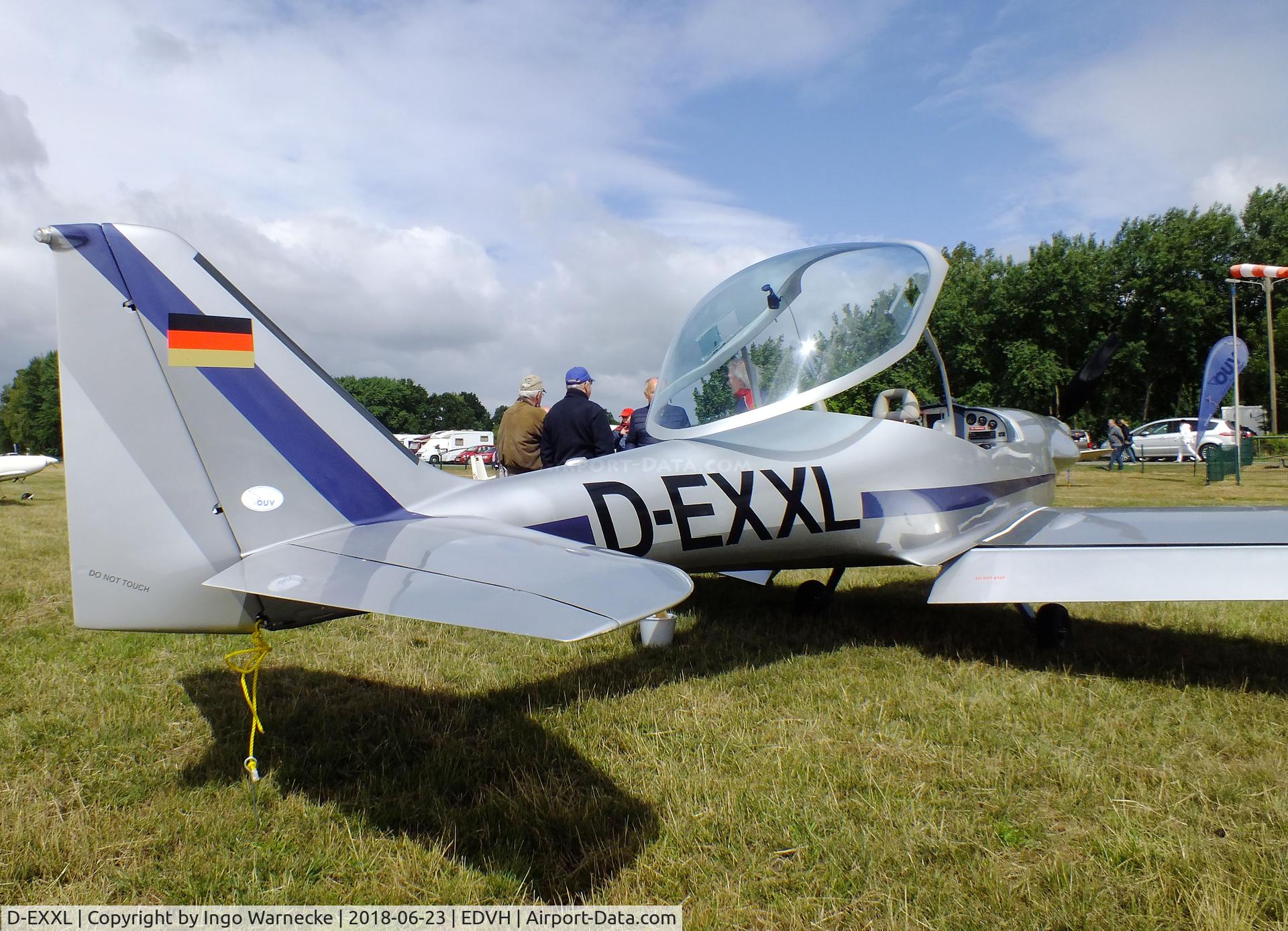 D-EXXL, WDFL Dallach D4 Fascination C/N 1997, WDFL Dallach D4 Fascination XL short wing at the 2018 OUV-Meeting at Hodenhagen airfield